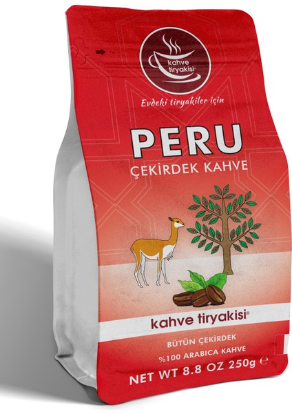 Peru Çekirdek Kahve (Single Origin) 200 gr
