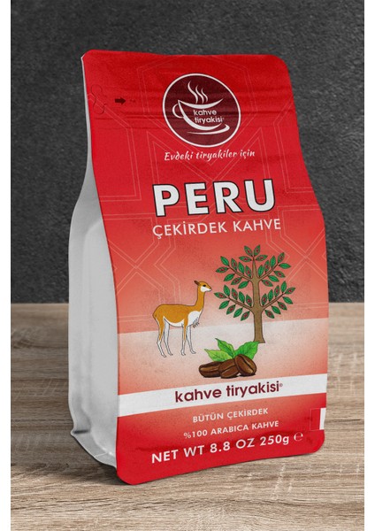 Peru Çekirdek Kahve (Single Origin) 200 gr
