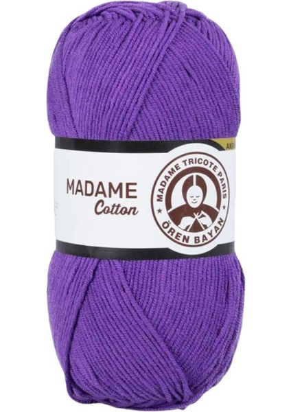 Madame Cotton Örgü Ipi ( 021 ) - Mor -