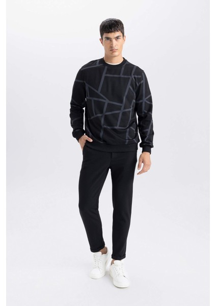 Jogger Kumaş Pantolon Krinkıl Dar Paça Cepli D3803AX24AU
