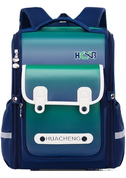 Büyük Kapasiteli Üç Boyutlu Çocuk Sırt Çantası, Su Geçirmez Bel Koruma Okul Çantası, 1 ~ 3 ~ 6. Sınıflardaki Ilkokul Öğrencileri Için (Yurt Dışından)