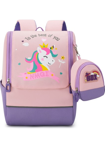 Birinci Sınıf Ilkokul Öğrencilerinin Erkek ve Kızlar Için Okul Çantaları Karikatür Anime Sırt Çantası Kore Versiyonu Yeni Çocuk Uzay Çantası (Yurt Dışından)