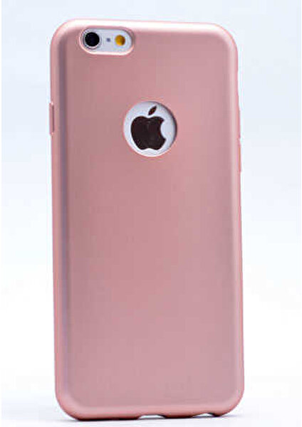 Kilifone Apple iPhone 5 Kılıf Mat Soft Premier Silikon Kapak Rose Gold