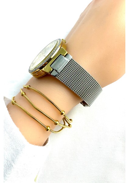 Premium Kadın Kol Saati - Bileklik Hediyeli DKL-M-00003 fiyatları