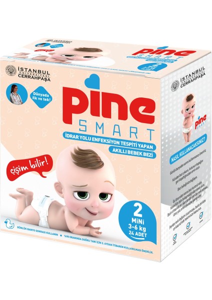 Pine Nt Bebek Bezi Mini 1X24