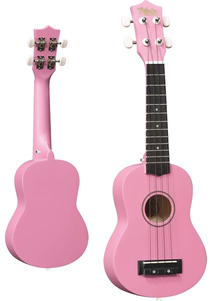 UKX-901PK Pembe Soprano Ukulele (Askı Çanta Metod Pena)