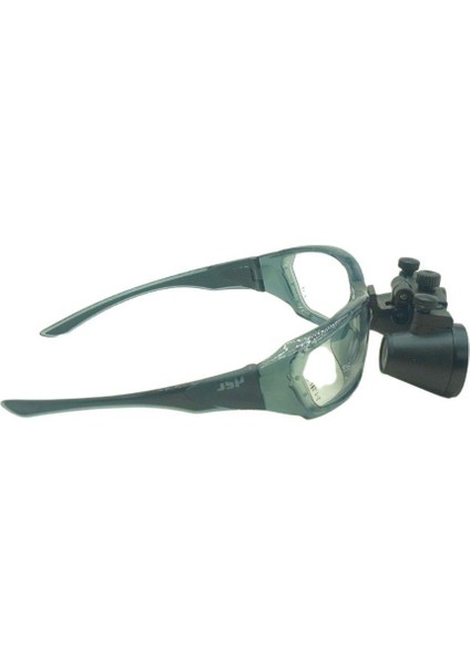 Hiperlupa ST195 Doktor Gözlük Force Flex Çerçeve 3-5x Siyah Loupe