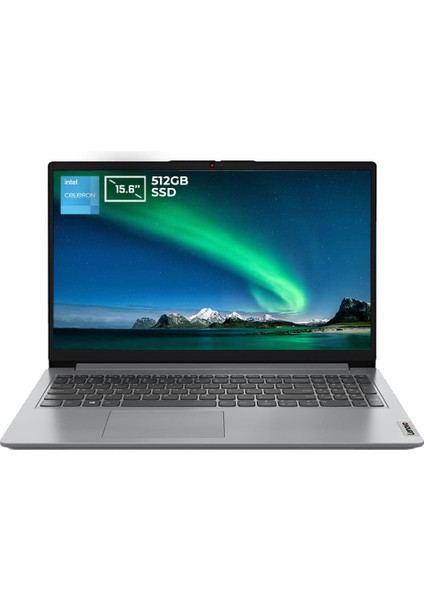 Ideapad 1 15IGL7 82V700A8TXV1 Intel Celeron N4020 4gb 512GB SSD 15.6 Inç Hd Freedos Laptop