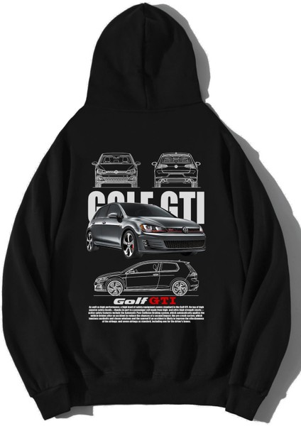 BRZ Collection Oversize Volkswagen Golf Gtı Hoodie