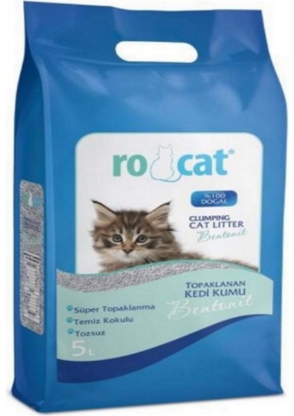 Ocean King Kedi Tuvalet Kabı Pembe (5 Lt Kum Kürek Seti)