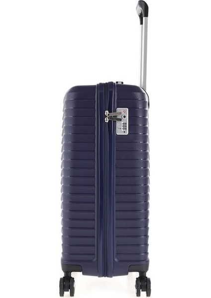 5235 Polipropilen Kabin Boy Valiz Lacivert