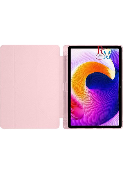 Samsung Galaxy Tab A9 Plus X210 11'' Uyumlu Standlı Kılıf Dokunmatik Kalem ve Klavye Mouse 3'lü Set