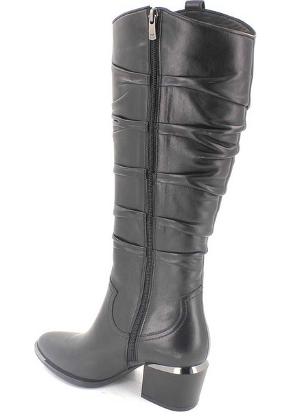 Kadın Deri Çizme Siyah 1928156K fırsatları