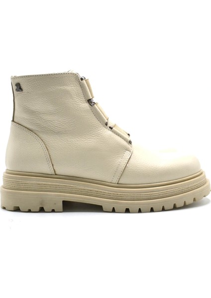 Kadın Casual Deri Bot Bej 2152102K