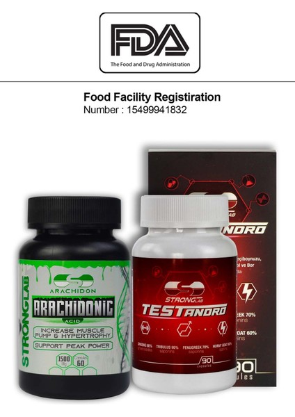 Testandro & Arachidon (Arachidonic Acid)