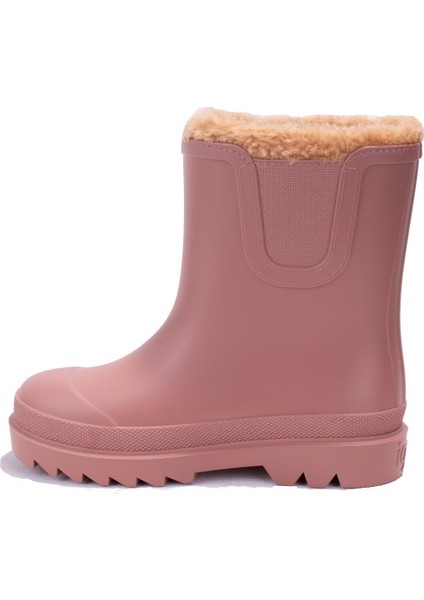 W10290 Tokio Burreguito Pembe Ortopedik Kürklü Kız Çocuk Yağmur Çizme modelleri