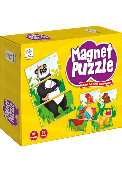 Yükselen Zeka Mıknatıslı Magnet Puzzle