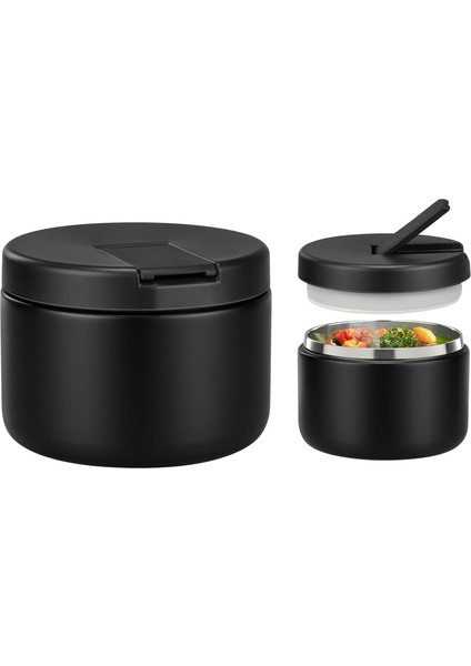 12 Oz Çocuklar Çorba Yalıtımlı Vakumlu Gıda Kavanoz Yapış Kapaklı Paslanmaz Çelik Geniş Ağızlı Sızdırmaz Öğle Yemeği Kabı Okul Gezileri Için 1 Paket (Yurt Dışından)