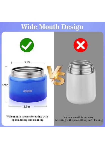 Yalıtımlı Çocuk Maması Kavanozu 22 Oz Kapasiteli Sıcak ve Soğuk Yiyeceklere Uygun Sızdırmaz Vakumlu Paslanmaz Çelik Tasarım Öğle Yemekleri ve Çorbalar Için Uygundur (Yurt Dışından) fırsatları