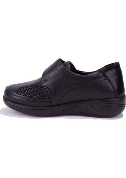 DZA07-122042633 Siyah Ortopedik Günlük Kadın Ayakkabı modelleri