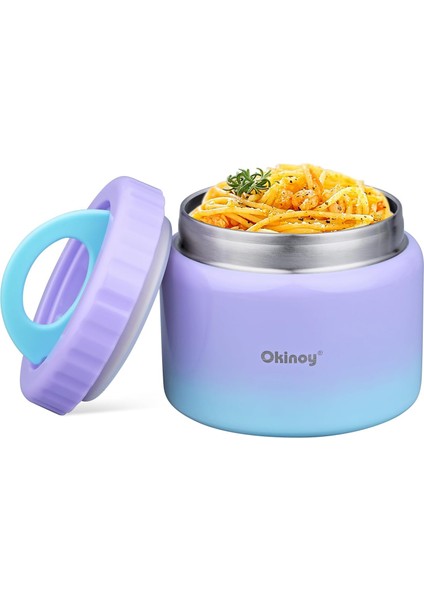 , Çocuk Mama Kavanozu (10 Oz) Vakum Yalıtımlı Yemek Kabı Çift Duvarlı Paslanmaz Çelik Yiyecekleri Sıcak/soğuk Tutar Öğle Yemeği Kutusu Yalıtımlı (Yurt Dışından)