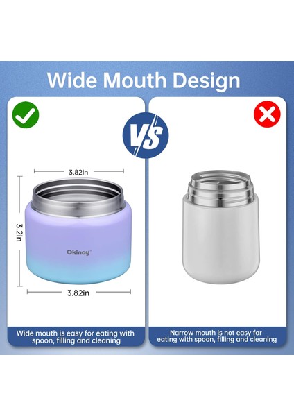 , Çocuk Mama Kavanozu (10 Oz) Vakum Yalıtımlı Yemek Kabı Çift Duvarlı Paslanmaz Çelik Yiyecekleri Sıcak/soğuk Tutar Öğle Yemeği Kutusu Yalıtımlı (Yurt Dışından) modelleri