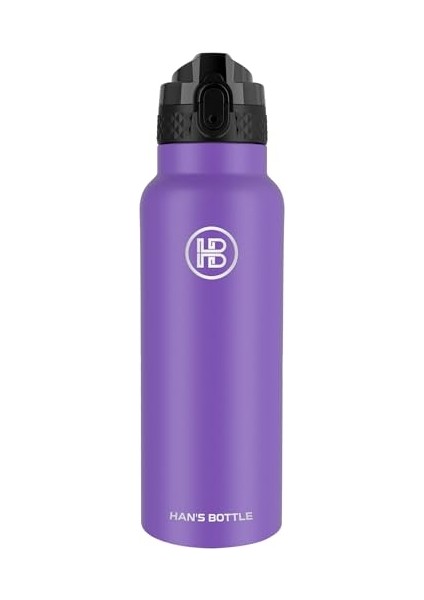 Çocuklar, Kızlar, Erkekler, Yalıtımlı Bardak 17 Oz Için Hasır Kapaklı Yalıtımlı Paslanmaz Çelik Yeniden Kullanılabilir Bardak ile Çocuk Su Şişesi (Yurt Dışından)