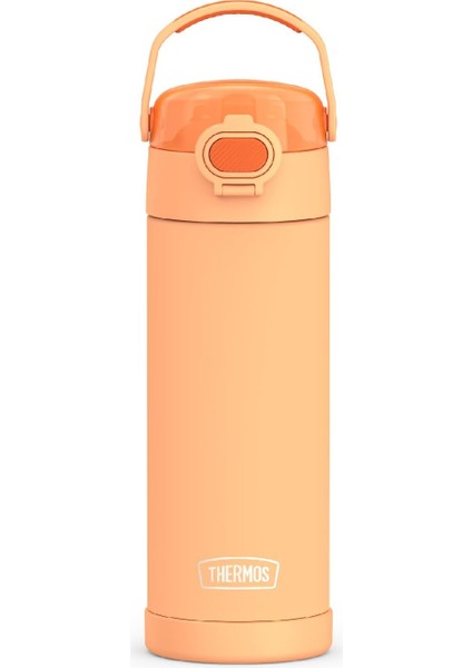 ， Geniş Ağızlı Kapaklı 16 Oz Paslanmaz Çelik Vakumlu Termos Neon Mor (Yurt Dışından)