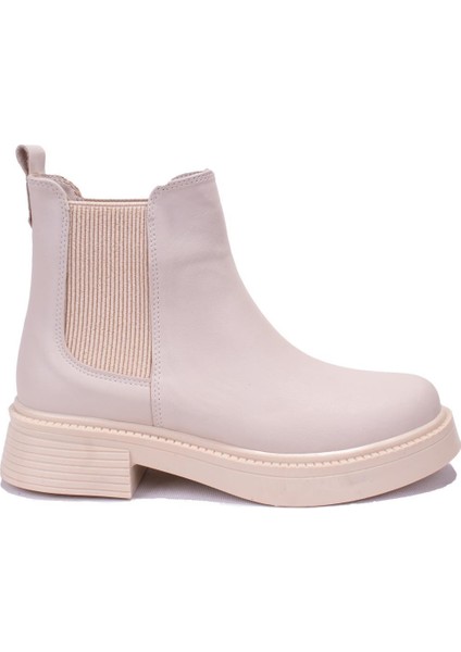 DZA07-3892401 Bej Günlük Düz Taban Kadın Bot fiyatları