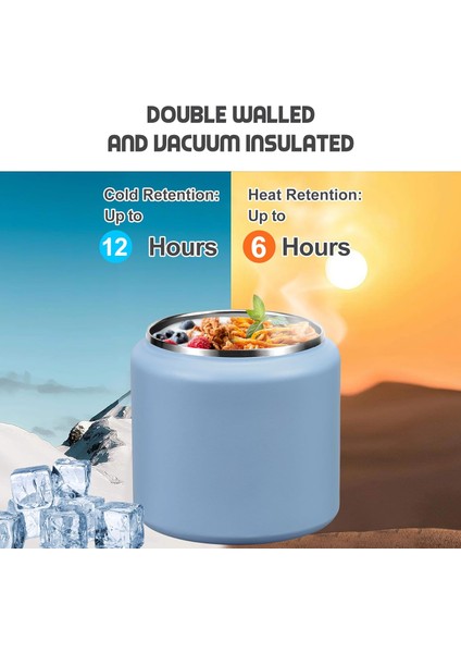 26 Oz Çorba Sıcak Yemek Için Yalıtımlı Çocuklar Vakumlu Gıda Kavanoz Yapış Kapaklı Geniş Ağızlı Sızdırmaz Paslanmaz Çelik Öğle Yemeği Konteyneri (Yurt Dışından) fırsatları