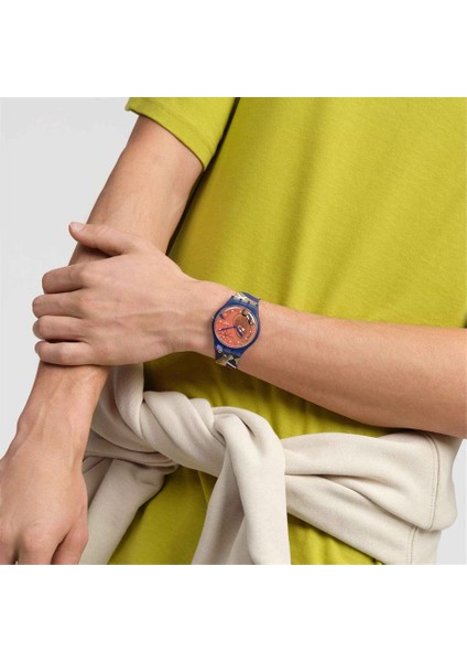 SO29Z136 Swatch Miro's Women & Bird In The Moonlight Unisex Kol Saati