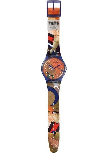 SO29Z136 Swatch Miro's Women & Bird In The Moonlight Unisex Kol Saati