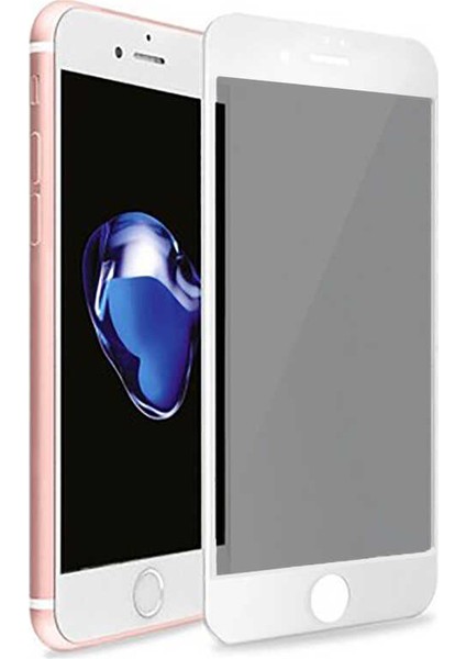 noktaks - Apple iPhone SE 2022 - Ekran Koruyucu Davin Hayalet Mat Seramik Koruma - Beyaz - T23987