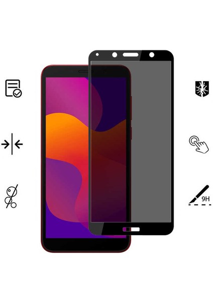 - Huawei Y5P - Hayalet Ekran Koruyucu New 5D Hayalet Temperli Ekran Koruyucu - T14455 modelleri