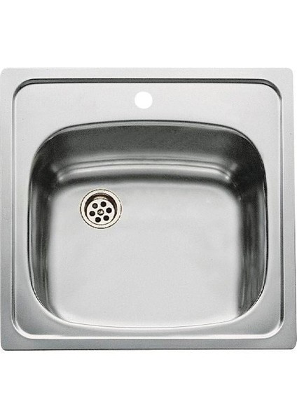 E50 1 B Paslanmaz Çelik Tek Gözlü Damlalıksız Eviye (TEKA.40109613)