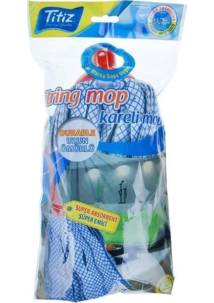 Titiz Kareli Mop TP130