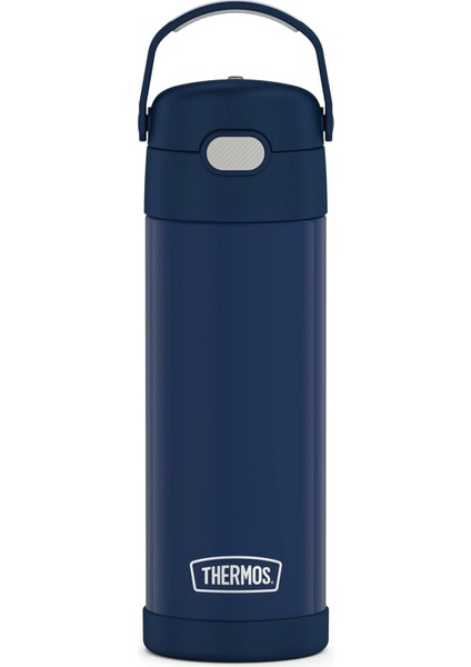 ， Geniş Ağızlı Kapaklı 16 Oz Paslanmaz Çelik Vakumlu Termos Neon Mor (Yurt Dışından)