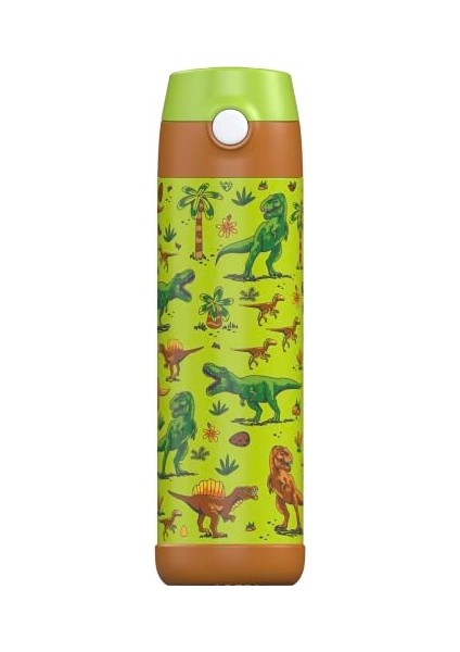 ， Çocuk Paslanmaz Çelik Hasır Su Şişesi 350ML – Bpa Free – Sızdırmaz – Okul ve Kreşler Için Yalıtımlı Su Şişesi (Yurt Dışından)