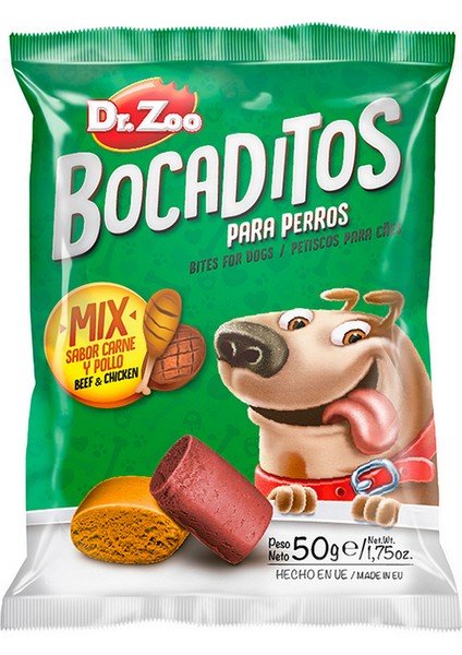 Bocaditos Tavuk & Biftekli Köpek Ödülü 50gr x 6 Adet