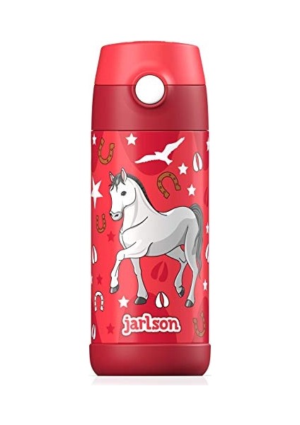 ， Çocuk Paslanmaz Çelik Hasır Su Şişesi 350ML – Bpa Free – Sızdırmaz – Okul ve Kreşler Için Yalıtımlı Su Şişesi (Yurt Dışından)