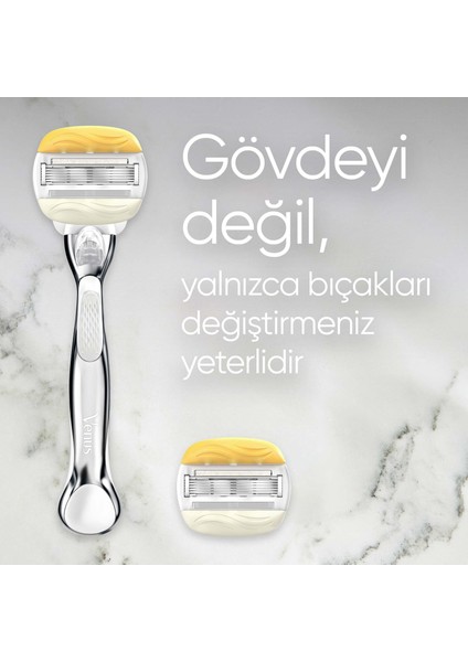 Gillette Venus Comfort Glide Olay Tıraş Makinesi +  Yedek Başlık