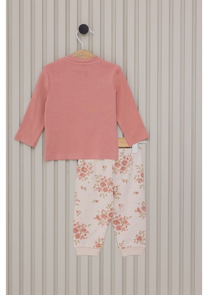 Kız Bebek 2'li Takım USB2130 Retro Pembe fırsatları