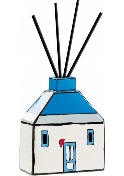 Le Casette Çubuklu Koku Difüzörü 11 cm x 13 cm Mavi