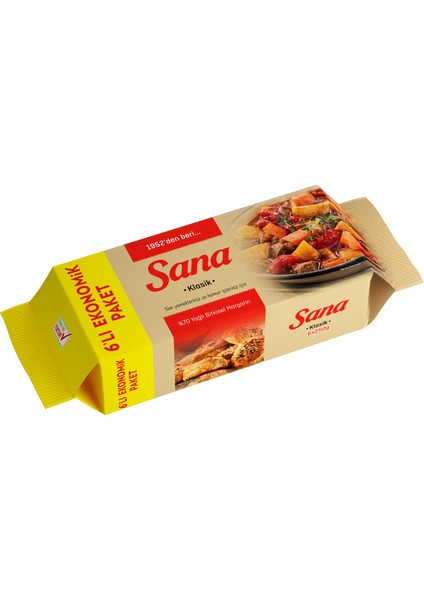 Eko Paket Margarin 6x250 g