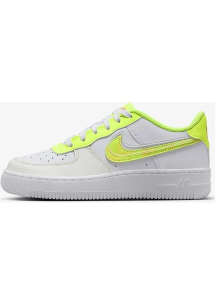 Air Force 1 Lv8 Snekaers White Volt Unisex Hakiki Deri Günlük Spor Ayakkabı Beyaz Volt fiyatları