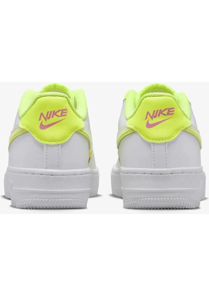 Air Force 1 Lv8 Snekaers White Volt Unisex Hakiki Deri Günlük Spor Ayakkabı Beyaz Volt fırsatları