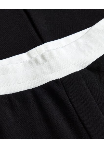 B Lw Fleece Jogger Sweatpant Büyük Erkek Çocuk Siyah Eşofman Altı SK242051-001