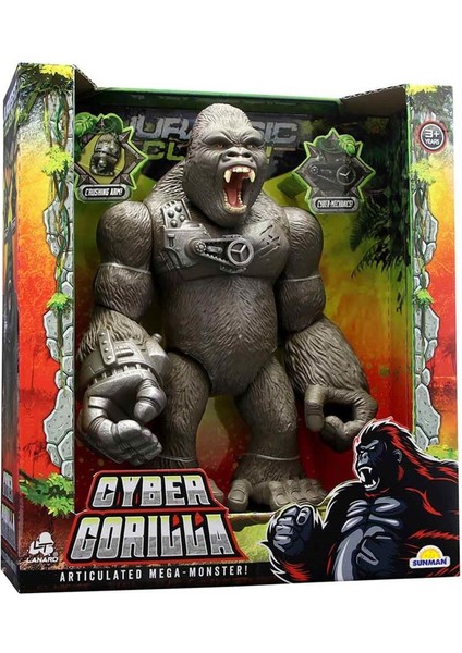 Jurassic Clash Siber Goril 27 Cm.
