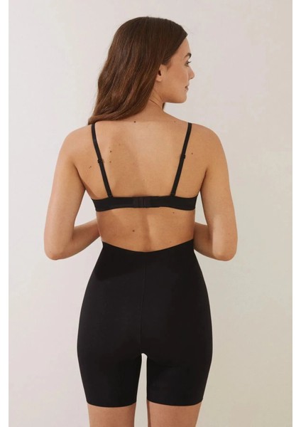 Anoky Model Hafif Sıkılaştırıcı ve Toparlayıcı Lazer Kesim Şort Korse fiyatları