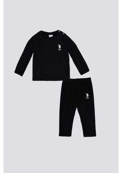 Erkek Bebek Siyah Takım